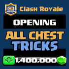 Tricks Clash Royale Chest ไอคอน