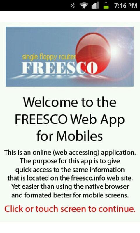 Descargar Freesco Web App APK Última Versión 1.0 para Android