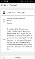 Grace Bible Church of Burton capture d'écran 1