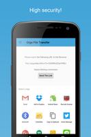 Giga File Transfer imagem de tela 1