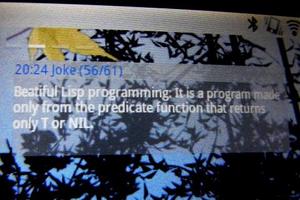 Lisp Joke Widget screenshot 1