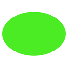 ikon Green Oval