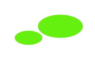 Green Oval پوسٹر