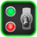 Flashlight with toggle switch أيقونة