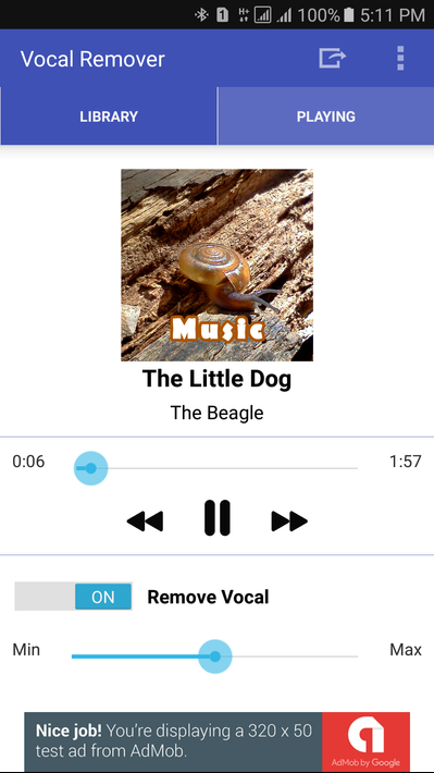Vocal Remover screenshot 1
