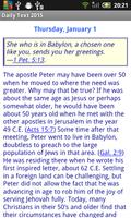 Daily Bible Text 2015 اسکرین شاٹ 2