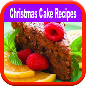 Christmas Cake Recipes Cooking-icoon