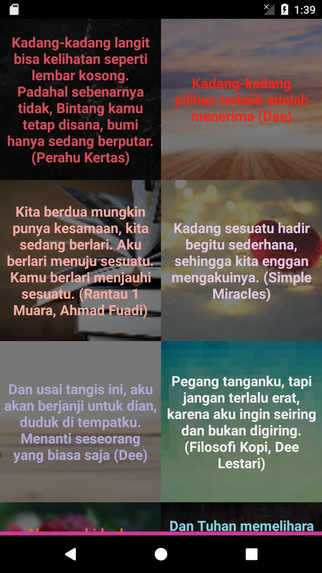 Dp Kata Bijak Novel Lengkap For Android Apk Download