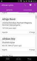 African Lyrics screenshot 1