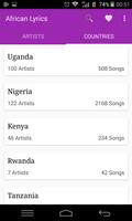 African Lyrics скриншот 2
