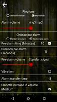 Good alarm clock without ads Deluxe screenshot 2