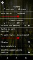 Good alarm clock without ads Deluxe تصوير الشاشة 2