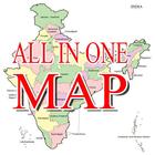INDIA MAPS ALL IN ONE アイコン