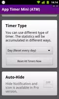 App Timer Mini (ATM) screenshot 1