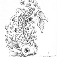 FISH TATTOO Wallpapers v1 Affiche