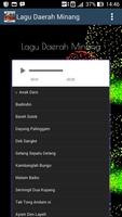 Lagu Minangkabau - Lagu Minang capture d'écran 1