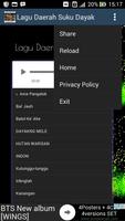 Lagu Dayak - Tembang Lawas Mp3 स्क्रीनशॉट 2