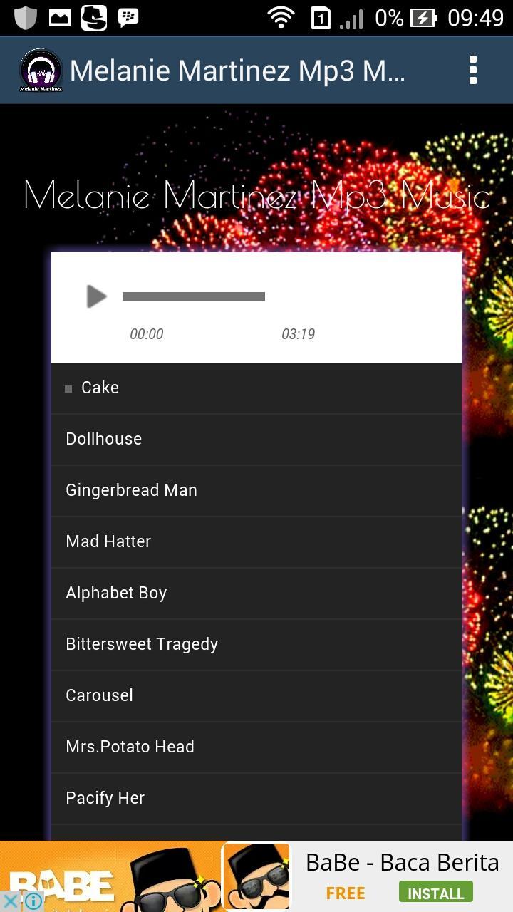 Melanie Martinez Mp3 Music For Android Apk Download - cake melanie martinez roblox fan music video