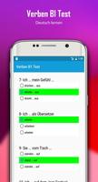 learn german : test B1 Verbs screenshot 2