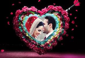 Valentine Photo Frame Maker постер