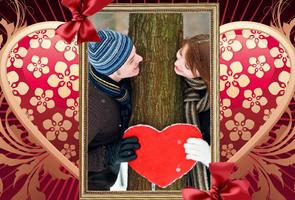 Valentine Photo Frame Maker capture d'écran 3