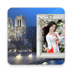 Paris Photo Frame Maker icono