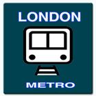 London MRT Tube Map Schedule biểu tượng