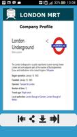 London MRT Tube Map Schedule capture d'écran 1