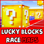 Lucky Block Race Maps for MCPE