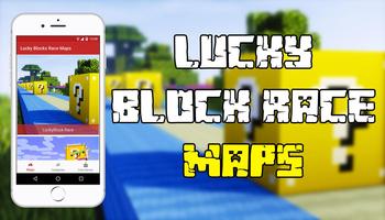 Lucky Block Race Maps for MCPE capture d'écran 2