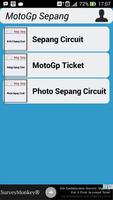 MotoGP Sepang Information ポスター