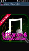 Poster Lagu Mohabbatein - Uttaran