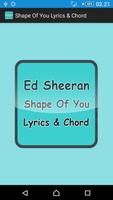 Shape Of You Lyrics & Chord Affiche