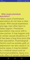premature ejaculation Ekran Görüntüsü 3