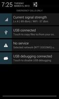 Signal level notification syot layar 2