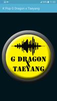 K Pop G Dragon x Taeyang پوسٹر