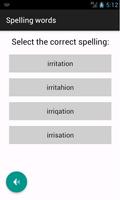 Game - Spelling english words screenshot 2