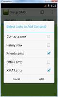 Group SMS capture d'écran 3