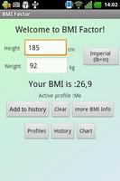 BMI Factor Plakat