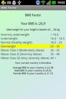 BMI Factor скриншот 1