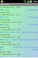 BMI Factor capture d'écran 3