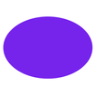 Purple Oval