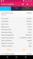 Learner Drivers Log Book screenshot 1