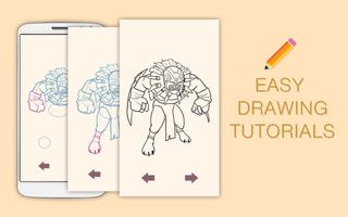 Draw Drawings Dota Gameplay Champions screenshot 1