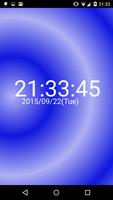 Digital clock Gradient pattern screenshot 1