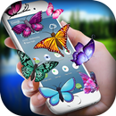 Butterfly On Screen - Butterfly In Phone APK