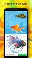 Fish On Screen - 3D Fish On Screen تصوير الشاشة 3