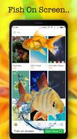Fish On Screen - 3D Fish On Screen تصوير الشاشة 2