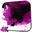 Ink Drops 4K Video Wallpaper icon