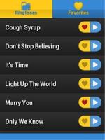 Free Glee Ringtones screenshot 1